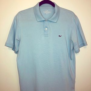 Light Blue Vineyard Vines Polo Shirt